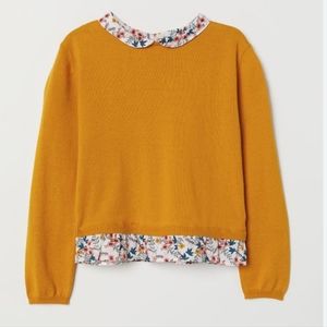 Knit sweater girls size 4-6 8-10